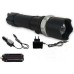 KM-110 Profesyonel Şarjlı El Feneri Ledli+Flashlight+Zoom Özellikli Bağlantı Aparatlı 6 Parça Full Set
