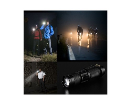 KM-87 Polis Tipi Zoomlu Şarjlı Metal Dağ Kamp Cep Feneri Cree Led 2300 Lumens KM-87 Polis Tipi Zoomlu Şarjlı Metal Dağ Kamp Cep Feneri Cree Led 2300 Lumens