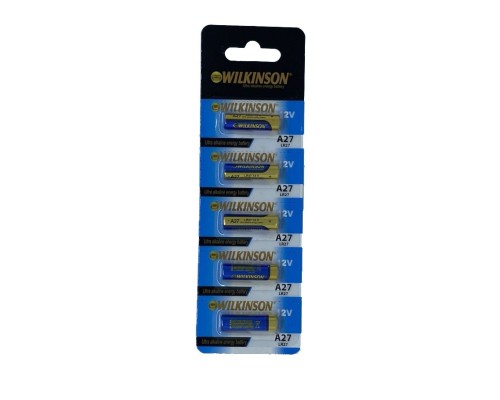 Wilkinson 27a Mn27 12v Alkalin Pil Kepenk Anahtar Pili Beşli Paket Wilkinson 27a Mn27 12v Alkalin Pil Kepenk Anahtar Pili Beşli Paket