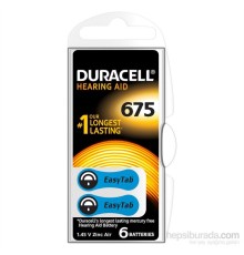 Duracell 675 Numara 6 lı İşitme Cihazı Pili