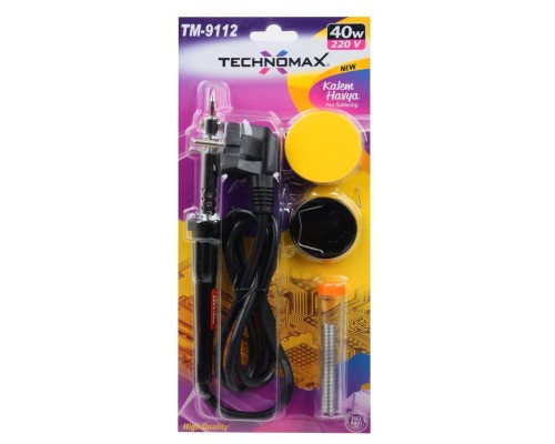 Technomax 40w Tm-9112 Kalem Havya Tam Set Technomax 40w Tm-9112 Kalem Havya Tam Set