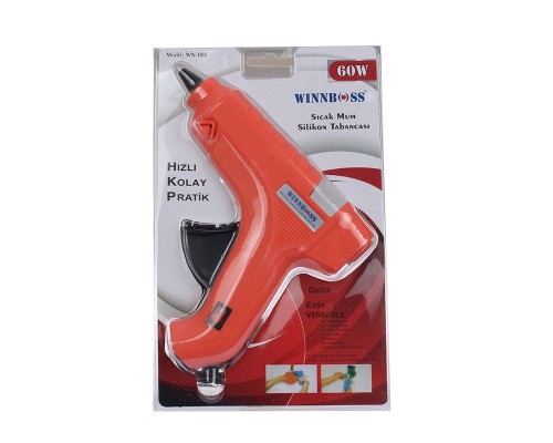Winnboss 60W Silikon Tabancası Açma Kapama Tuşlu Winnboss 60W Silikon Tabancası Açma Kapama Tuşlu
