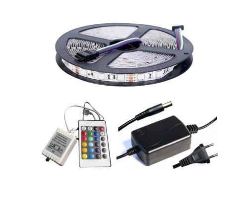 Winboss 5MT Rgb Şerit Led Slikonlu Adaptör Uzaktan Kumanda Tak Çalıştır Winboss 5MT Rgb Şerit Led Slikonlu Adaptör Uzaktan Kumanda Tak Çalıştır