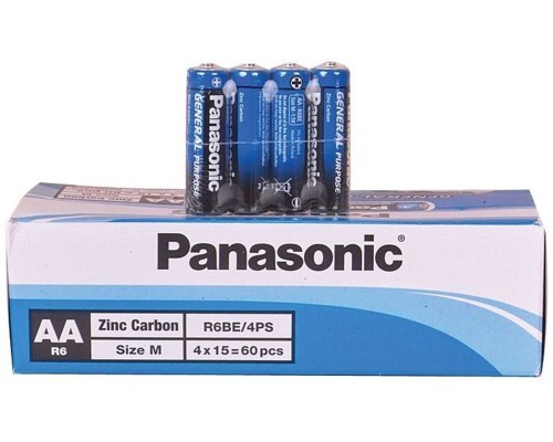 Panasonic AA Kalem Pil 60lı Paket Panasonic AA Kalem Pil 60lı Paket