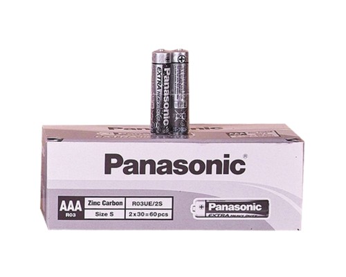 Panasonic İnce Pil AAA 60lı Paket Panasonic İnce Pil AAA 60lı Paket
