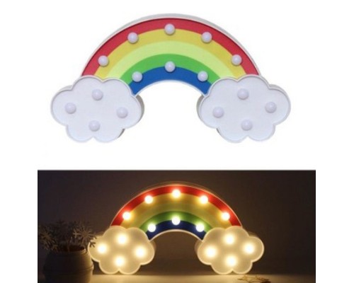 Led Işıklı Gökkuşağı Gece Lambası Led Işıklı Gökkuşağı Gece Lambası