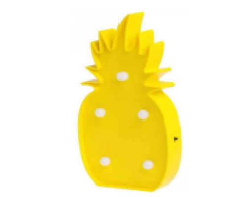 Led Işıklı Ananas Gece Lambası Led Işıklı Ananas Gece Lambası