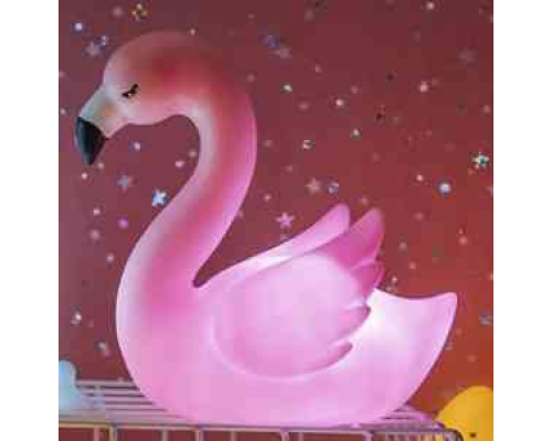 Led Işıklı Flamingo Masa Lambası Led Işıklı Flamingo Masa Lambası