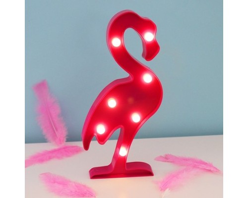 Led Işıklı Flamingo Gece Lambası Led Işıklı Flamingo Gece Lambası