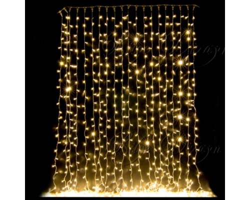 3*3 Perde Led Sarı Işık 3*3 Perde Led Sarı Işık