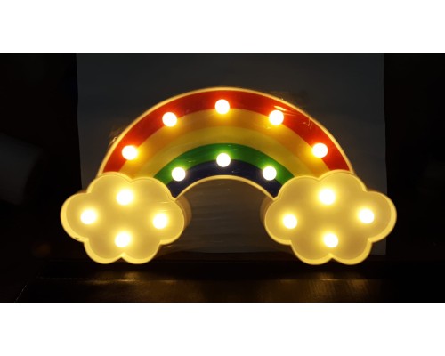 Led Işıklı Gökkuşağı Gece Lambası Led Işıklı Gökkuşağı Gece Lambası