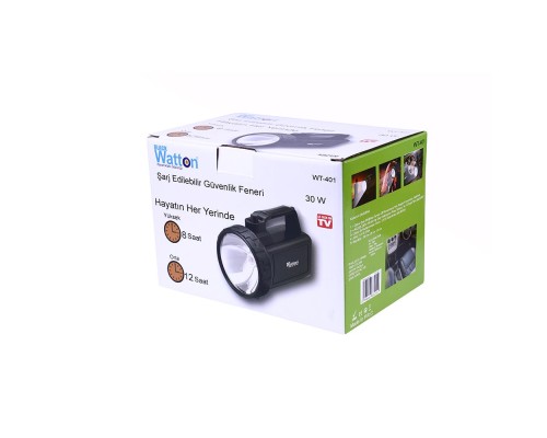 Güvenlik Feneri 30 W Kuvvetinde Wt-401 Güvenlik Feneri 30 W Kuvvetinde Wt-401