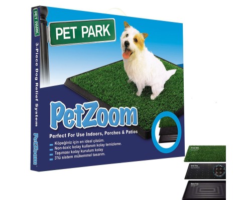 Petzoom Pet Park Mini - Yavru Köpek Tuvalet Eğitimi Petzoom Pet Park Mini - Yavru Köpek Tuvalet Eğitimi