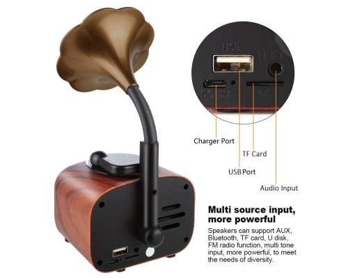 Nostaljik Gramafon B7 Bluetooth Usb Sd Cart Müzik Kutusu Nostaljik Gramafon B7 Bluetooth Usb Sd Cart Müzik Kutusu